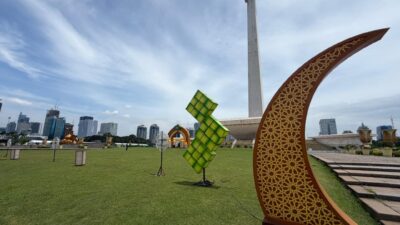 Lebaran Penuh Kebersamaan, Prabowo Subianto Gelar Hiburan Rakyat di Monas