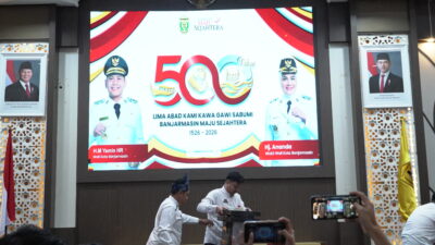 Menuju Setengah Milenium, Pemko Banjarmasin Siapkan 500 Kegiatan Sepanjang 2026