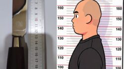 Sempat Disembunyikan, Sajam Milik Penonton Bola Ini Akhirnya Terungkap