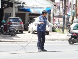Bahaya di Jalan S. Parman, Pemko Banjarmasin Siap Tertibkan Kabel Liar